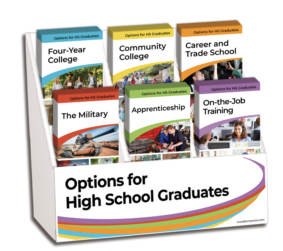 Options for High School Graduates Pamphlet Display Package