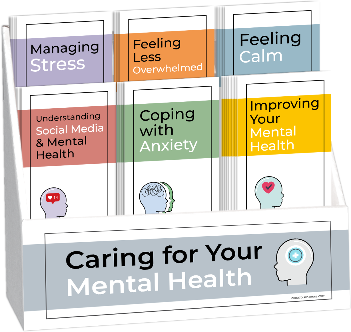 Caring for Your Mental Health Pamphlet Display Package