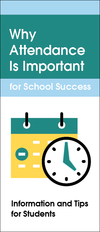 Why Attendance is Important for School Success Pamphlet Handout ...