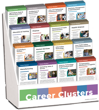 Career Clusters Rack Card Display Package