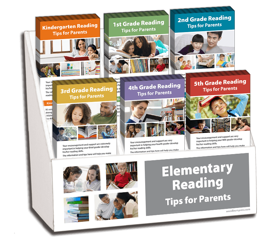 Reading Rack Card Display Package - Grades K-5