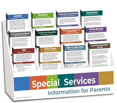 Special Services - Information for Parents Complete Rack Card Display Package