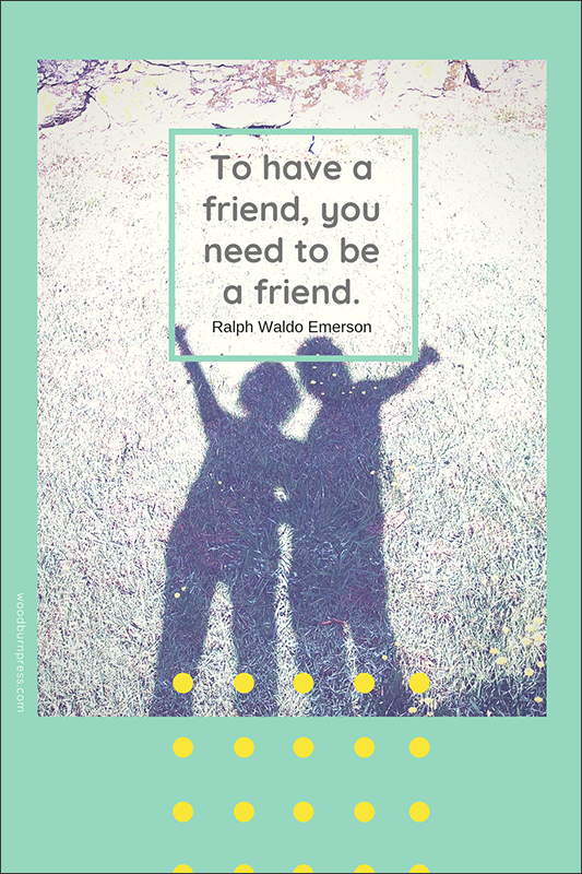Be a Friend Poster