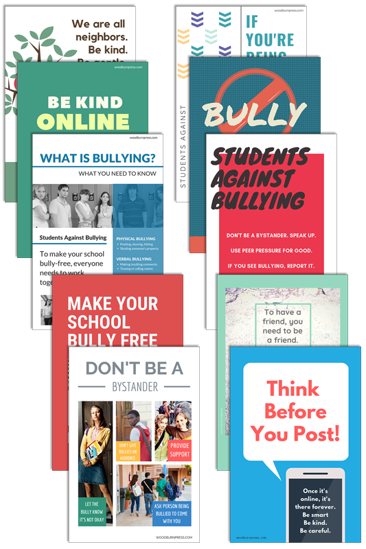 Bullying Prevention Poster Package