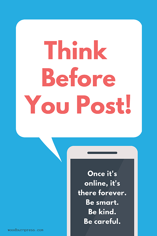 Think Before Your Post! Poster